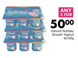 Save Danone Nutriday Smooth Yoghurt offer
