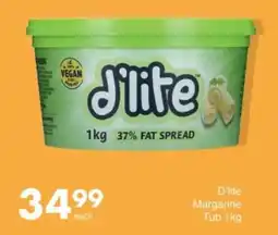 Save D'lite Margarine Tub offer