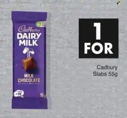 Save Cadbury Slabs offer