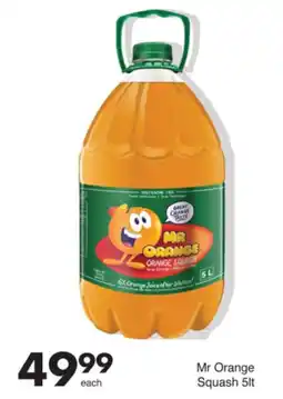 Save Mr Orange Squash offer
