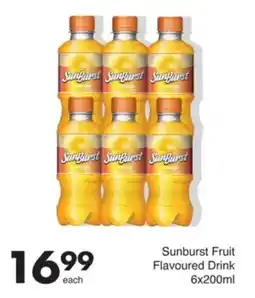 Save Sunburst Fruit Flavoured Drink offer