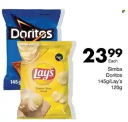 Save Simba Doritos/ Lay's offer