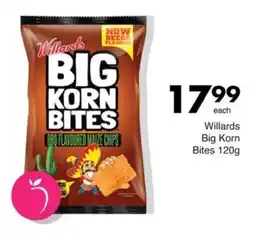 Save Willards Big Korn Bites offer
