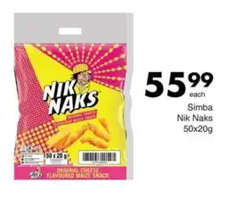 Save Simba Nik Naks offer