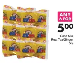 Save Casa Mia Real Tea/ Ginger offer