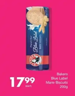 Save Bakers Blue Label Marie Biscuits offer