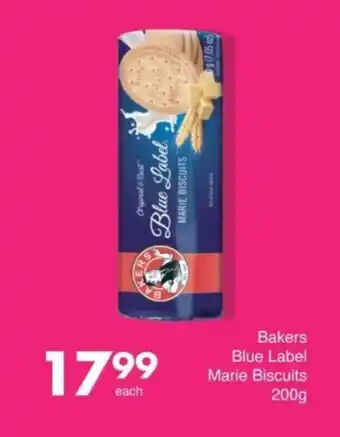 Save Bakers Blue Label Marie Biscuits offer