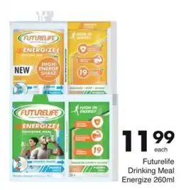 Save Futurelife Drinking Meal Energize offer