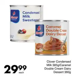 Save Clover Condensed Milk/ Caramel Double Cream Dairy Dessert offer