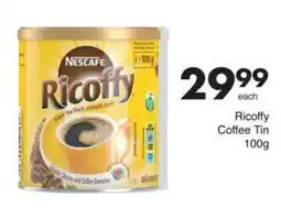 Save Nescafe Ricoffy Coffee Tin offer