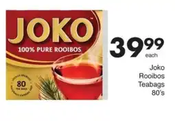 Save Joko Rooibos Teabags offer