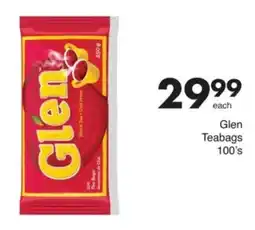 Save Glen Teabags offer