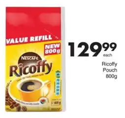 Save Nescafe Ricoffy Pouch offer