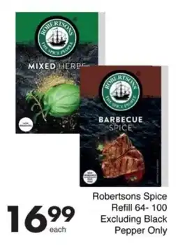 Save Robertsons Spice Refill offer