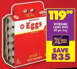 Shoprite Ritebrand large eggs offer