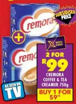 Shoprite Cremora coffee & tea creamer offer