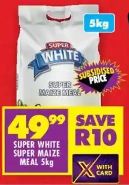 Shoprite Super white super maize meal offer