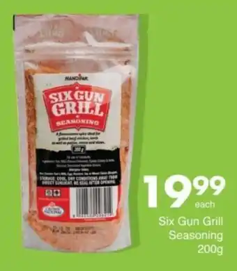 Save Six Gun Grill Seasoning offer