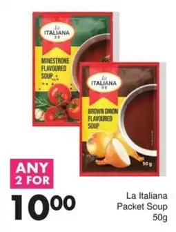 Save La Italiana Packet Soup offer