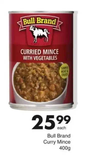 Save Bull Brand Curry Mince offer