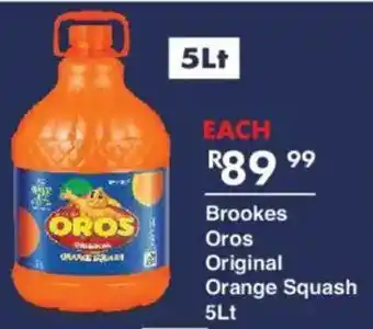 President Hyper Brookes Oros Original Orange Squash offer