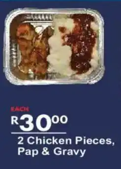 President Hyper Chicken Pieces, Pap & Gravy offer