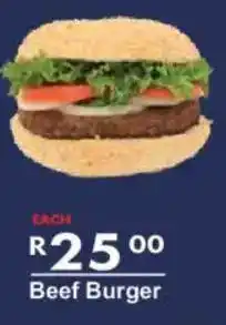 President Hyper Beef Burger offer