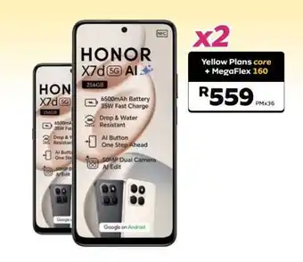 MTN HONOR X7d 5G AI offer