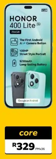 MTN Honor 400 Lite offer