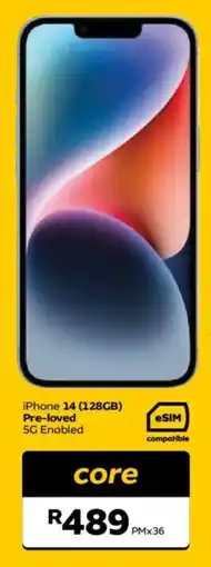 MTN iPhone 14 128GB Pre-loved offer