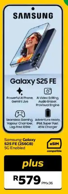 MTN Samsung Galaxy S25 FE 256GB offer