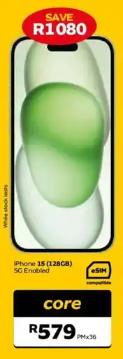 MTN iPhone 15 128GB offer
