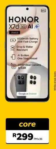 MTN Honor X7d 5G offer