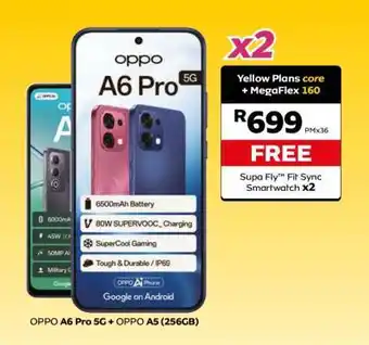 MTN OPPO A6 Pro 5G + OPPO A5 (256GB) offer