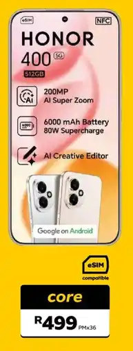 MTN Honor 400 5G offer
