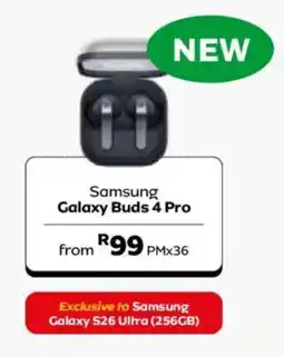 MTN Samsung Galaxy Buds 4 Pro offer