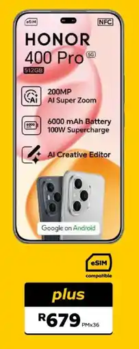 MTN Honor 400 Pro offer