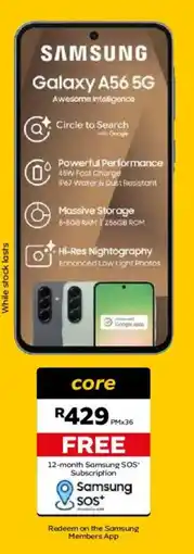 MTN Samsung Galaxy A56 5G offer