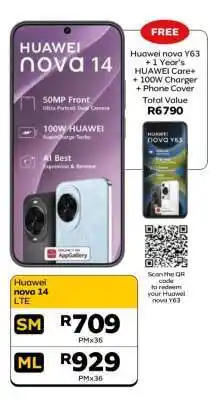 MTN Huawei nova 14 LTE offer