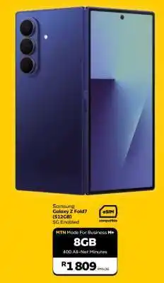 MTN Samsung Galaxy Z Fold7 (512GB) offer