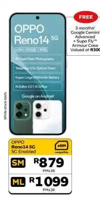 MTN OPPO Reno14 5G offer