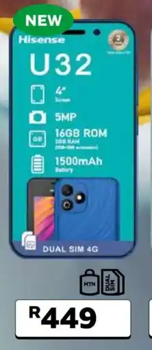 MTN Hisense U32 offer