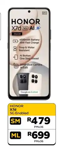 MTN HONOR X7d offer