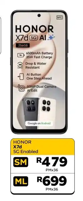 MTN HONOR X7d offer