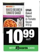 Spar Spar Baked Beans In Tomato Sauce-410g offer
