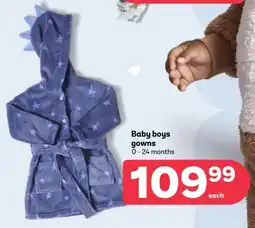 PEP Baby boys gowns offer