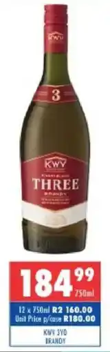 Ultra Liquors Kwv 5yo brandy offer