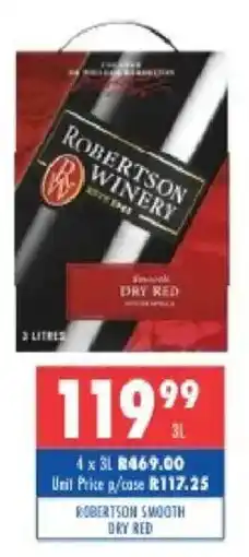 Ultra Liquors Robertson smooth dry red offer