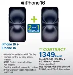 Incredible Connection iPhone 16 offer