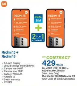 Incredible Connection Redmi 15 offer